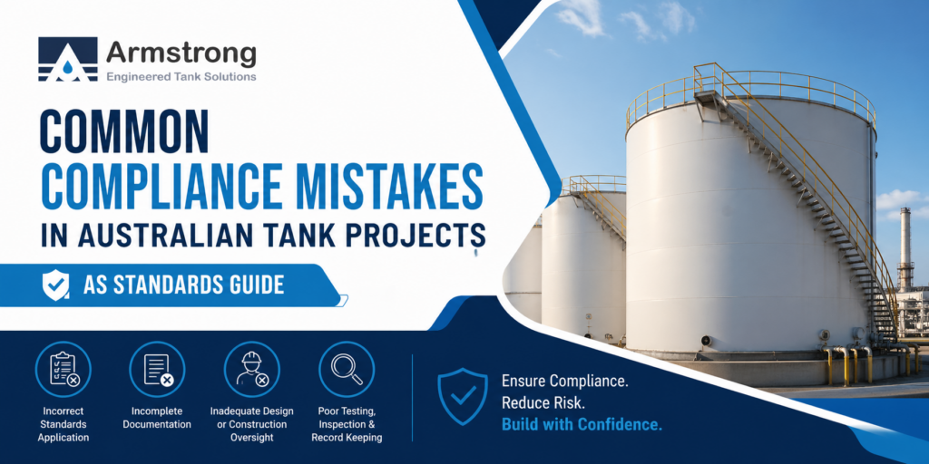 Common compliance mistakes in Australian tank projects AS standards guide